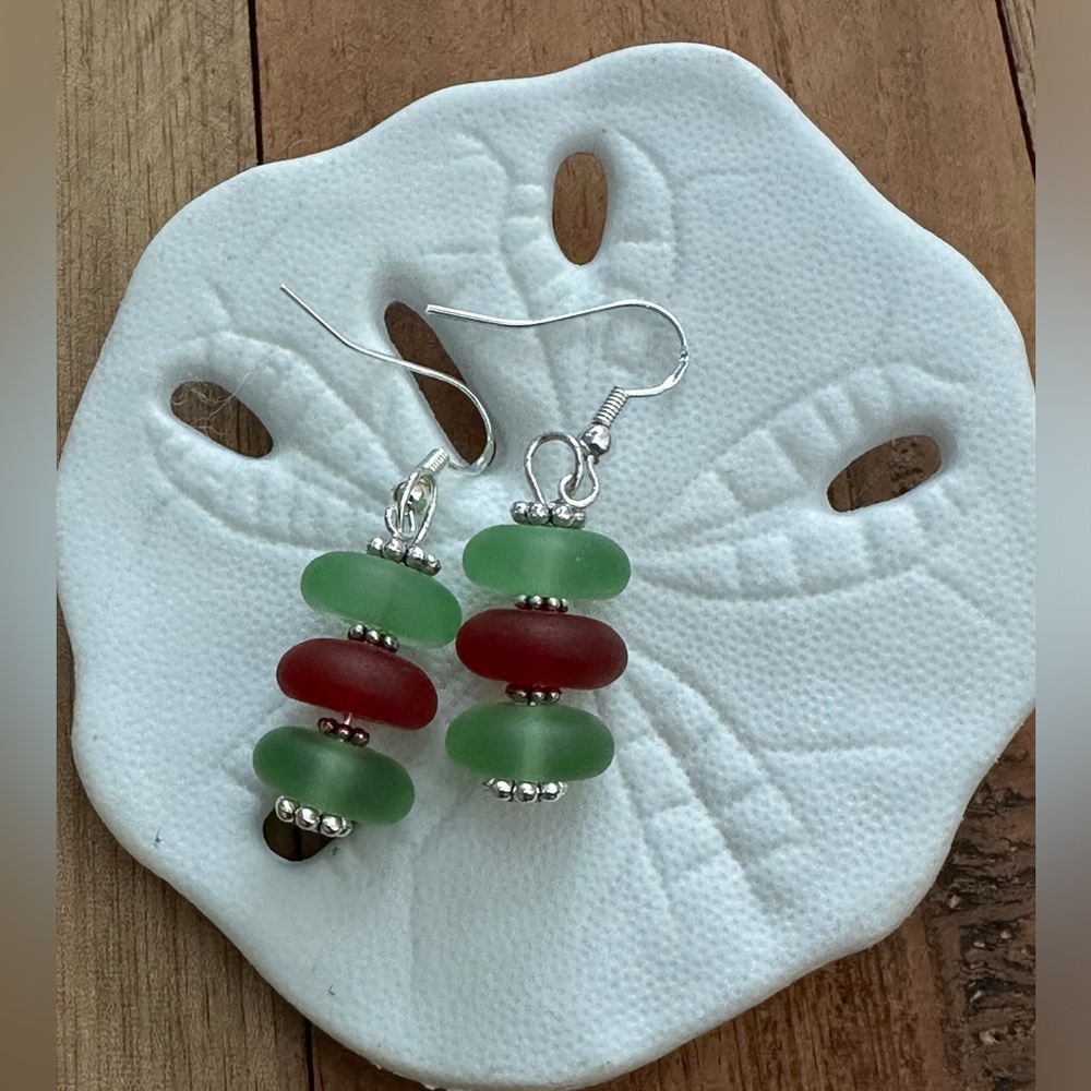 Seaglass Dangle Earrings